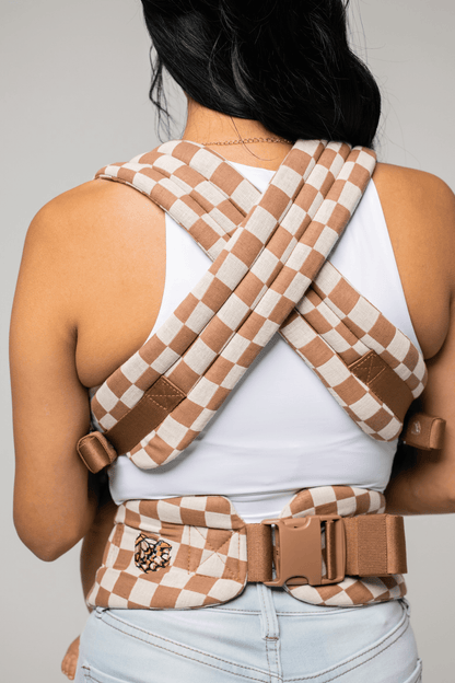 Mabē Monarch Carrier - Mocha Check - MON-00-2030