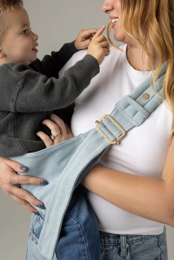 Mabē Monarch Toddler Sling - Dream Wash Denim - MON-01-0002