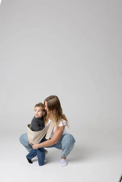 Mabē Monarch Toddler Sling - Houndstooth - MON-01-0001
