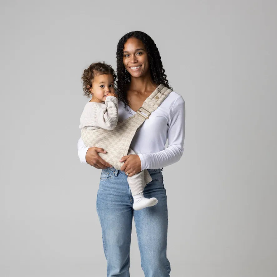 Mabē Monarch Toddler Sling - Houndstooth - MON-01-0001