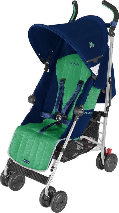 Maclaren Quest Sport Umbrella Stroller - Medieval Blue/Jelly Bean