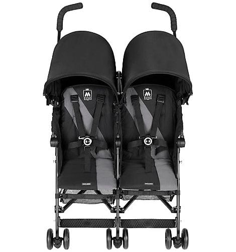 Maclaren Twin Triumph - Black/Charcoal