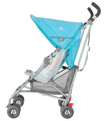 Maclaren Volo Umbrella Stroller - Silver Rotary Print