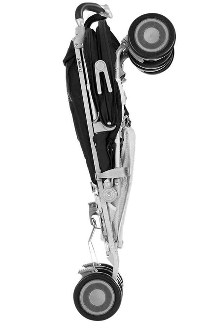 Maclaren 2016/2017 Techno XT Stroller - Black/Black (+ Seat Liner in Fried Eggs)