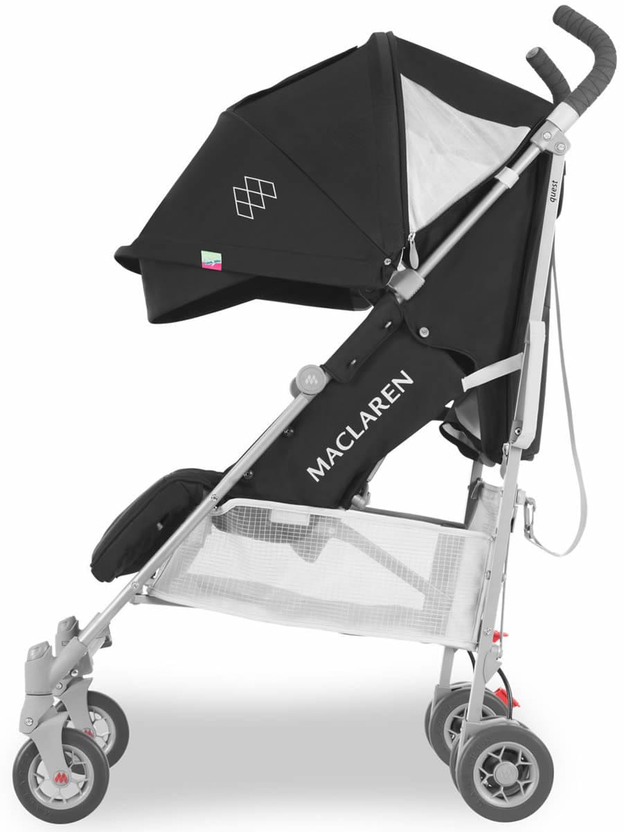 Maclaren 2018 / 2019 Quest Stroller - Black/Silver - WD1G040092