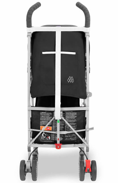 Maclaren 2018 / 2019 Globetrotter Umbrella Stroller - Black/White - WD1G110292