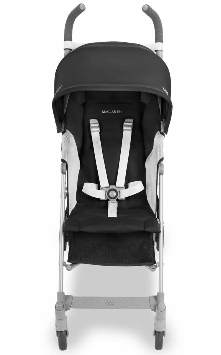 Maclaren 2018 / 2019 Globetrotter Umbrella Stroller - Black/White - WD1G110292