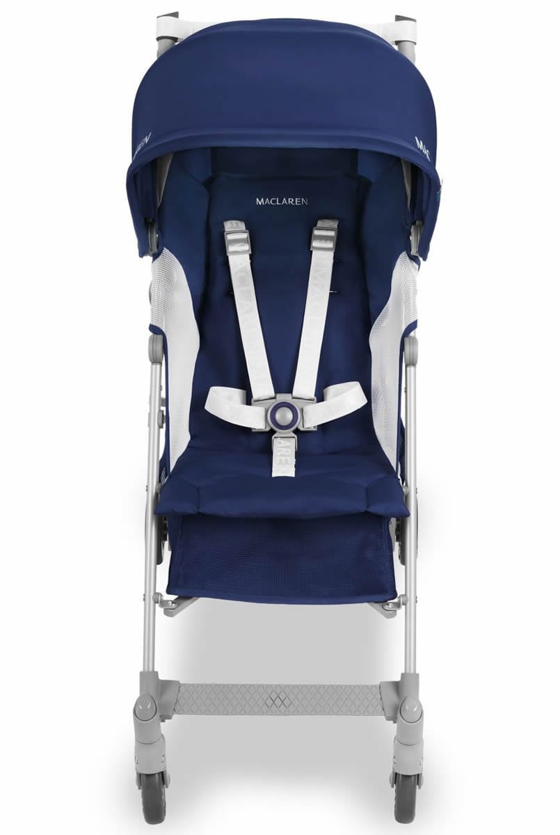 Maclaren 2018 / 2019 Globetrotter Umbrella Stroller - Medieval Blue/White - WD1G110342