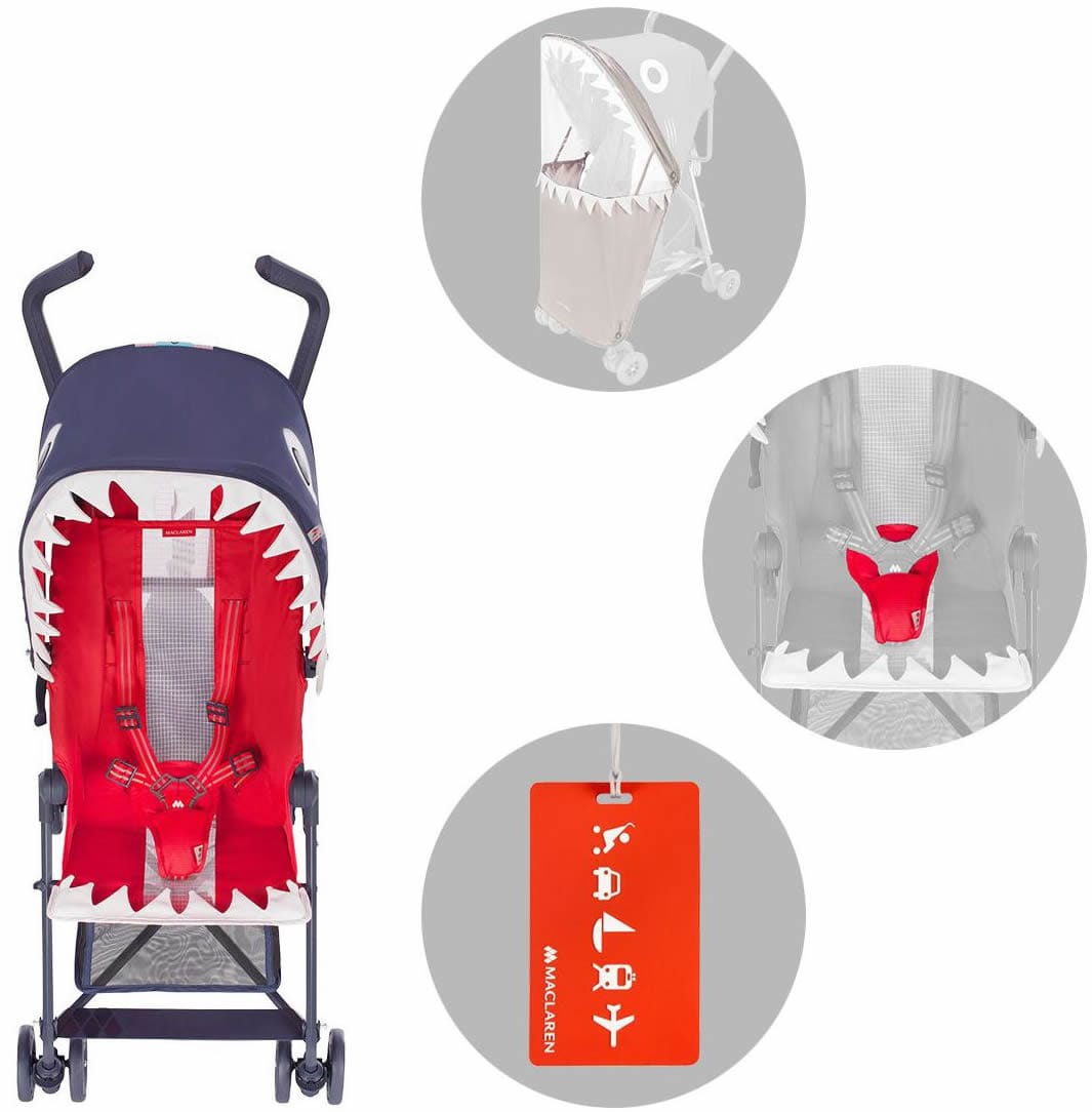 Maclaren 2018 / 2019 Mark II Umbrella Stroller - Shark