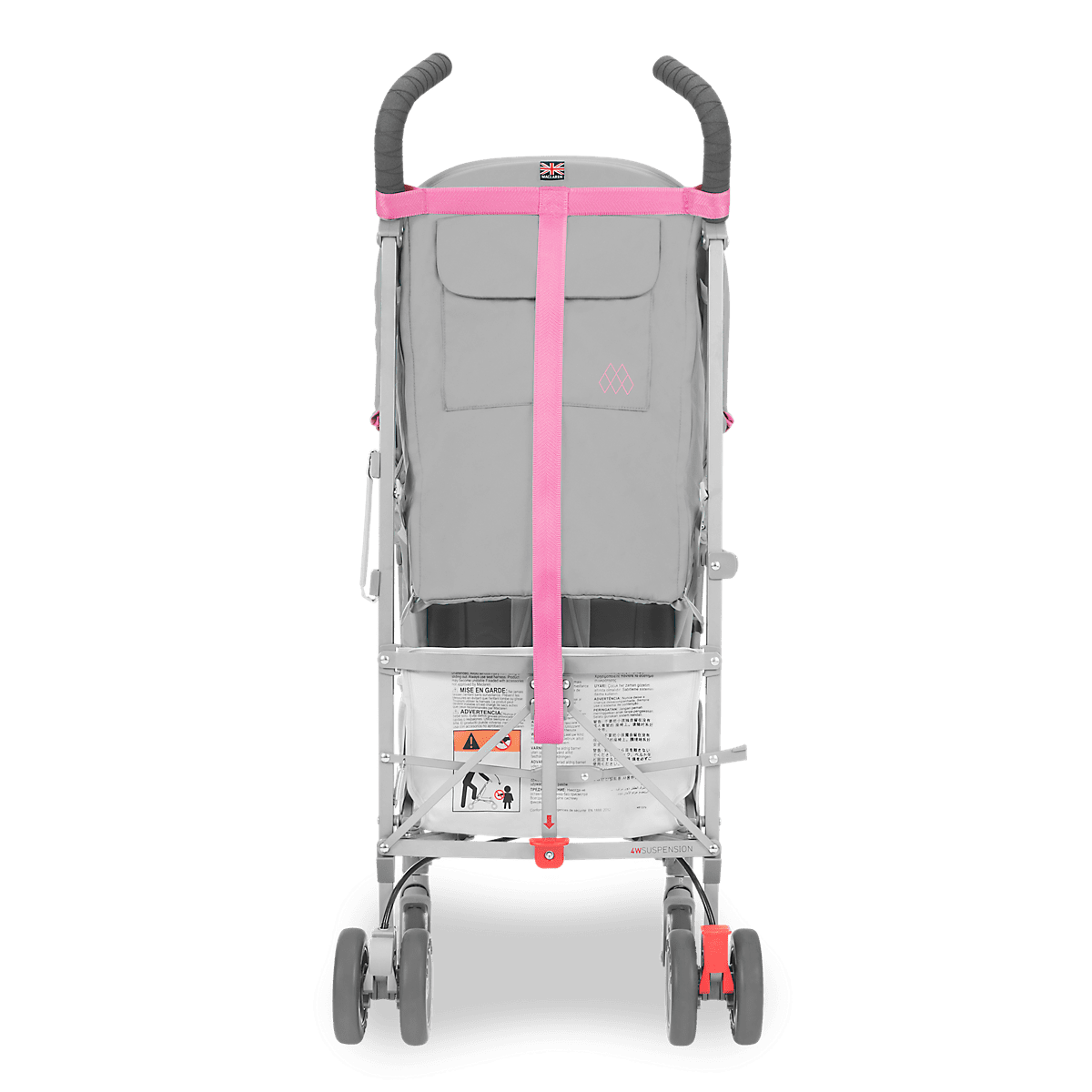 Maclaren 2018 / 2019 Quest Stroller - Dove/Azalea - WD1G040572