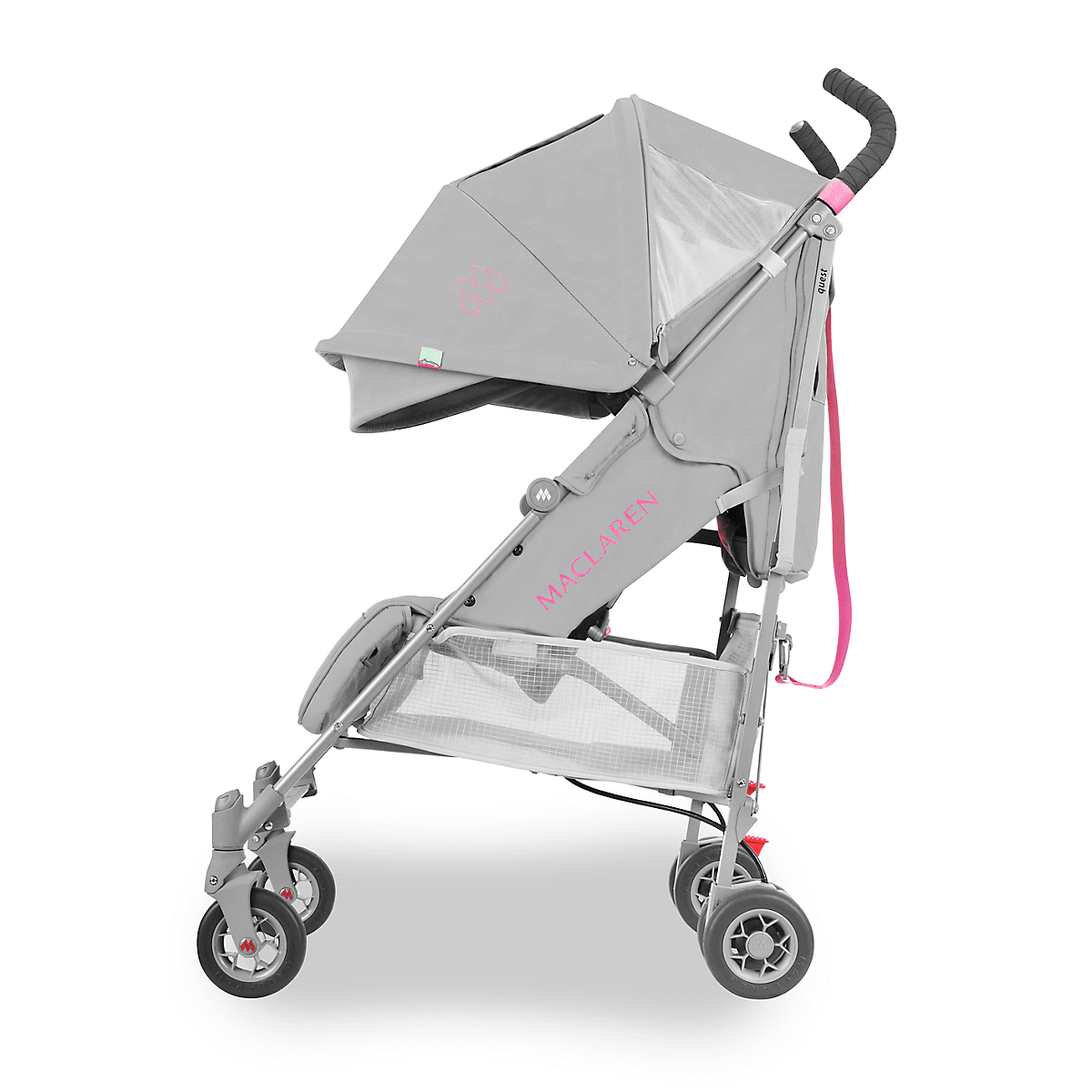 Maclaren 2018 / 2019 Quest Stroller - Dove/Azalea - WD1G040572