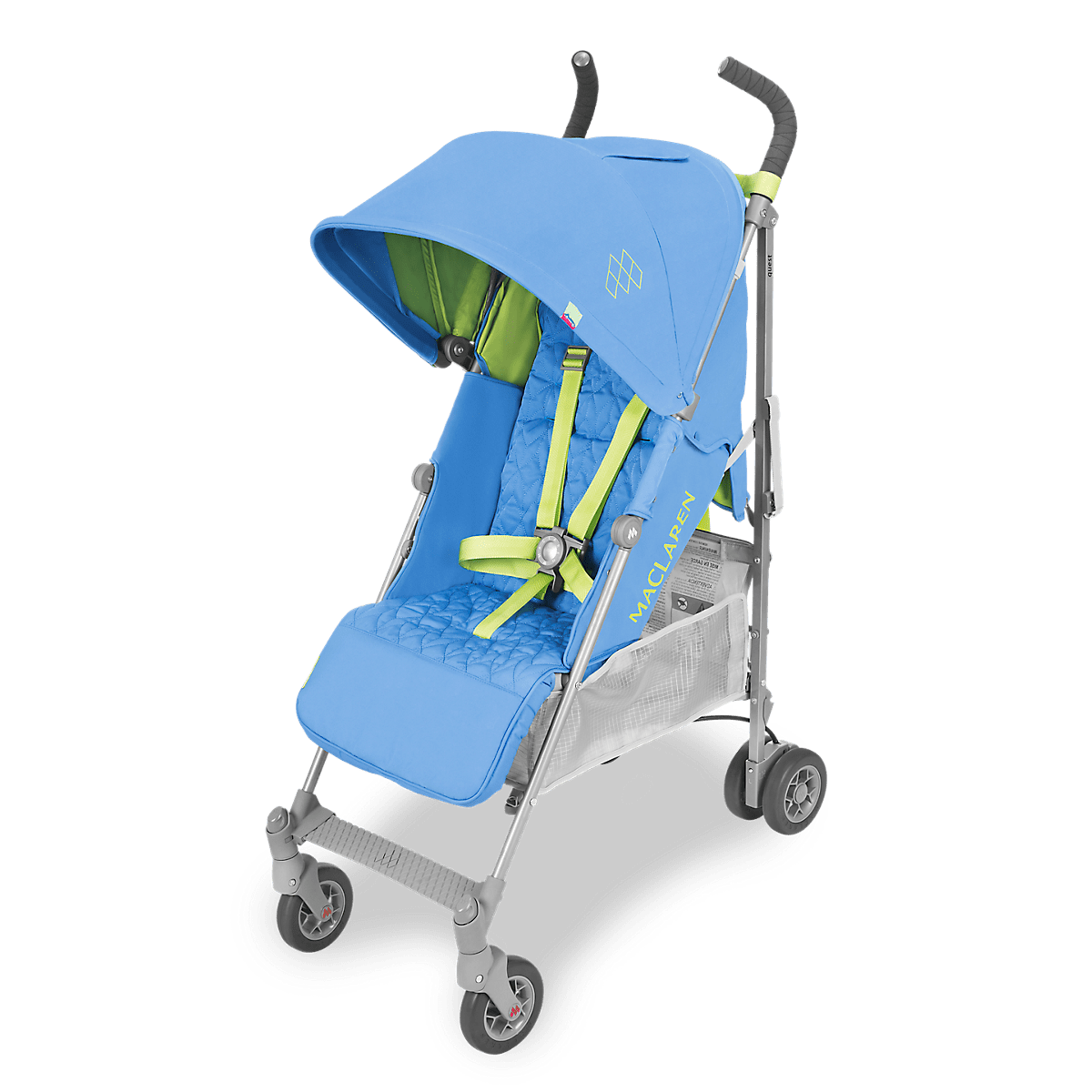 Maclaren 2018 / 2019 Quest Stroller - Marina/Limeade - WD1G040582