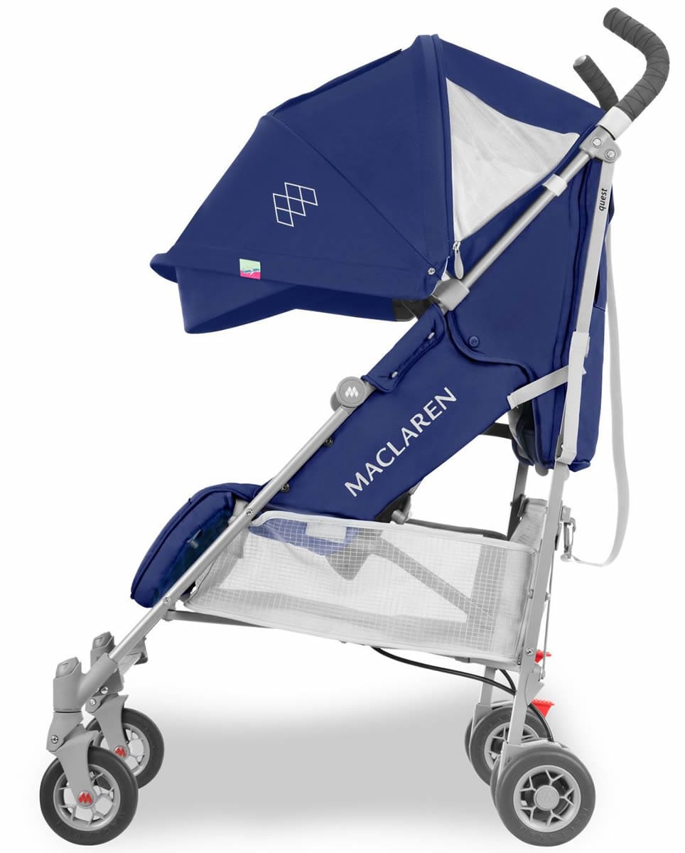 Maclaren 2018 / 2019 Quest Stroller - Medieval Blue/Silver - WD1G040042