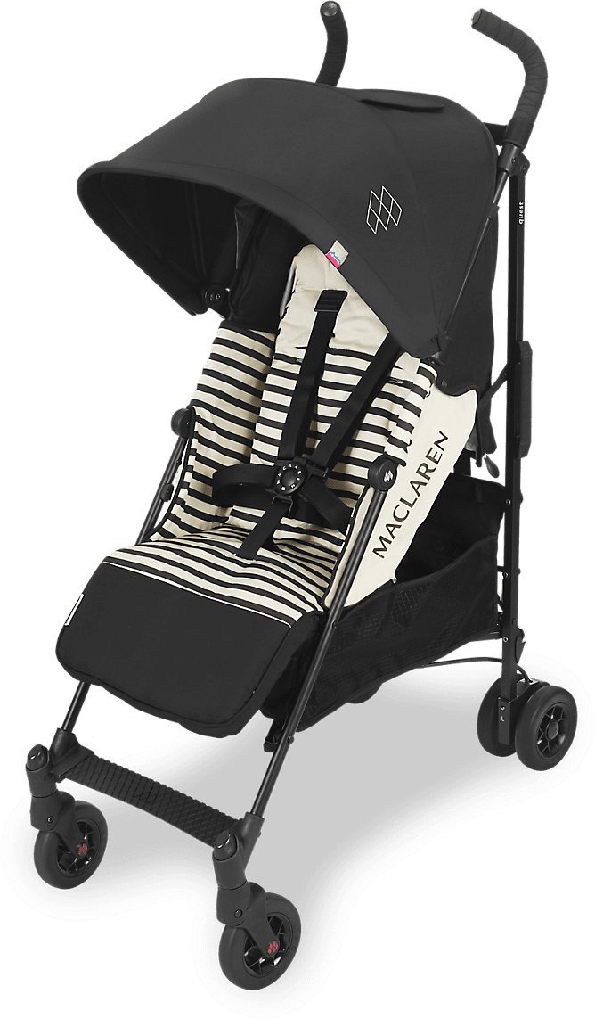 Maclaren 2018 / 2019 Quest Stroller - Railroad Stripe