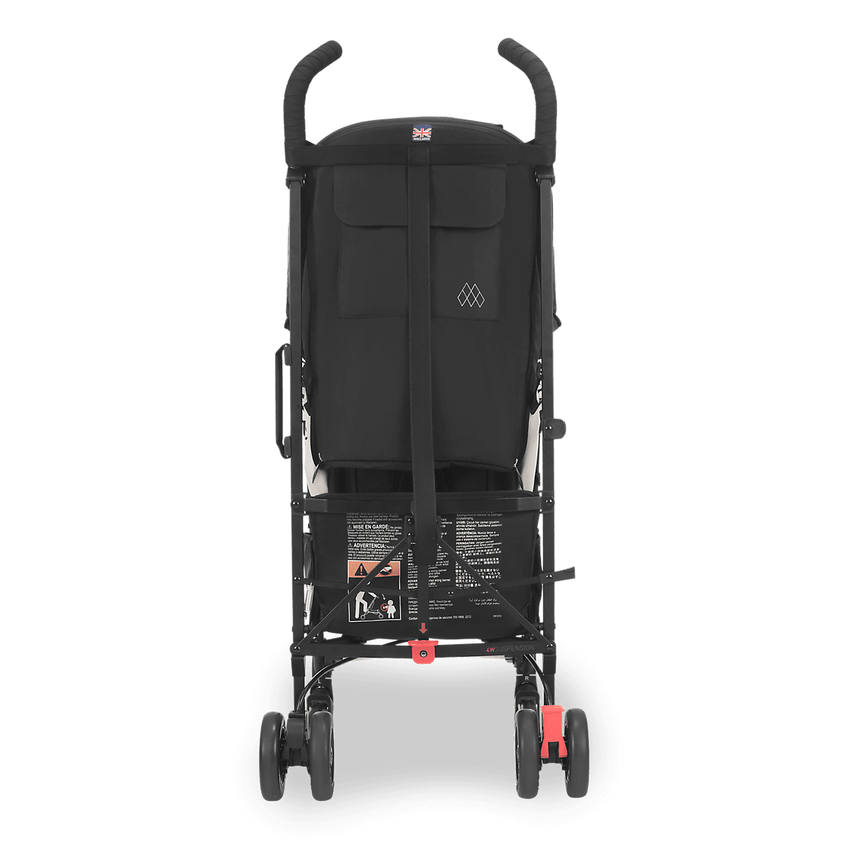 Maclaren 2018 / 2019 Quest Stroller - Railroad Stripe