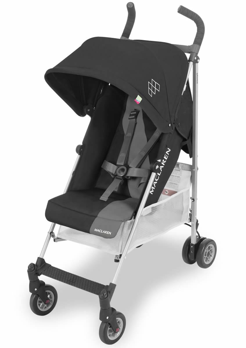 Maclaren 2018 / 2019 Triumph Umbrella Stroller - Black/Charcoal - WD1G030032