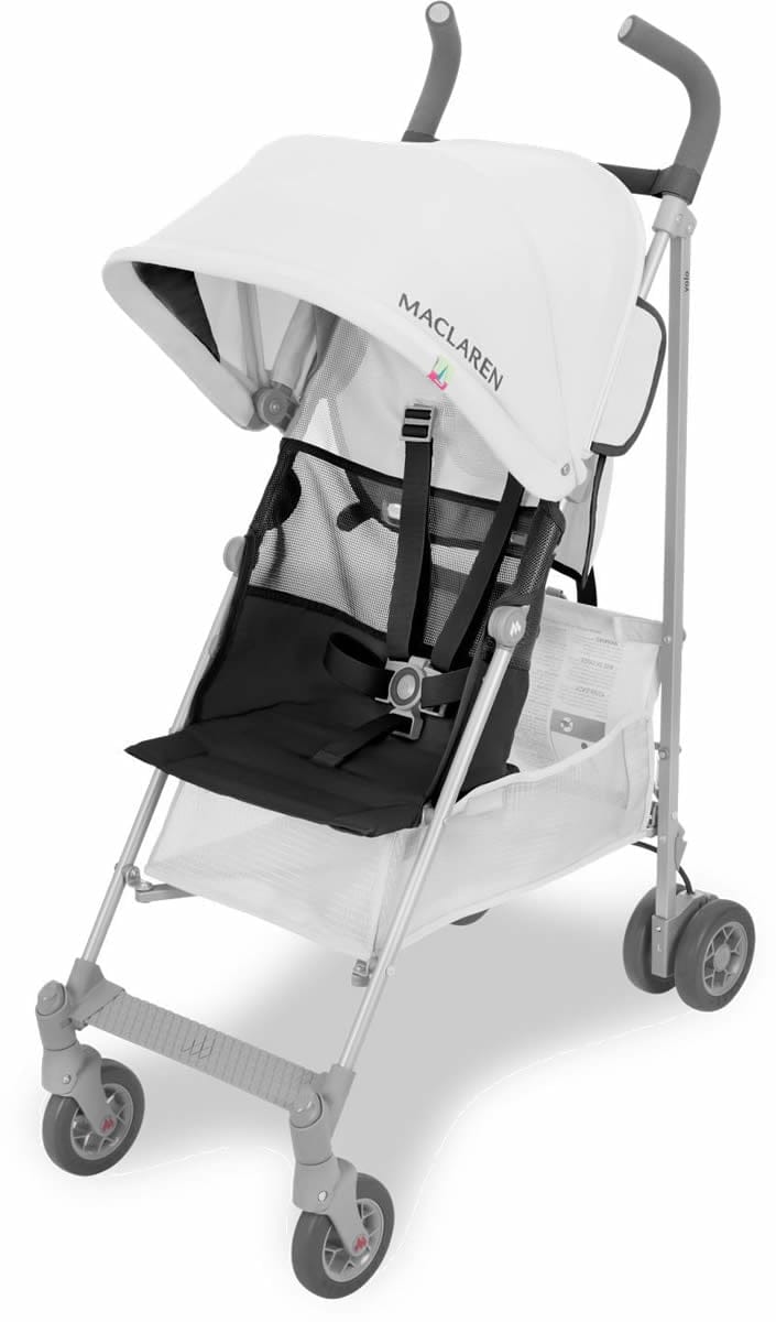 Maclaren 2018 / 2019 Volo Umbrella Stroller - Silver/Black - WD1G010192