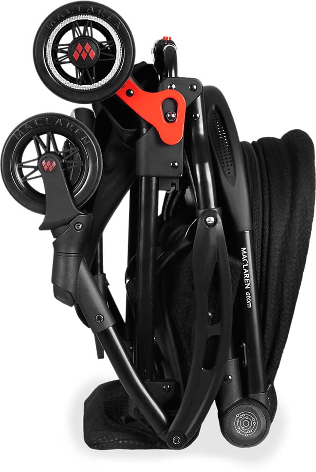 Maclaren Atom Style Set Compact Stroller - Black