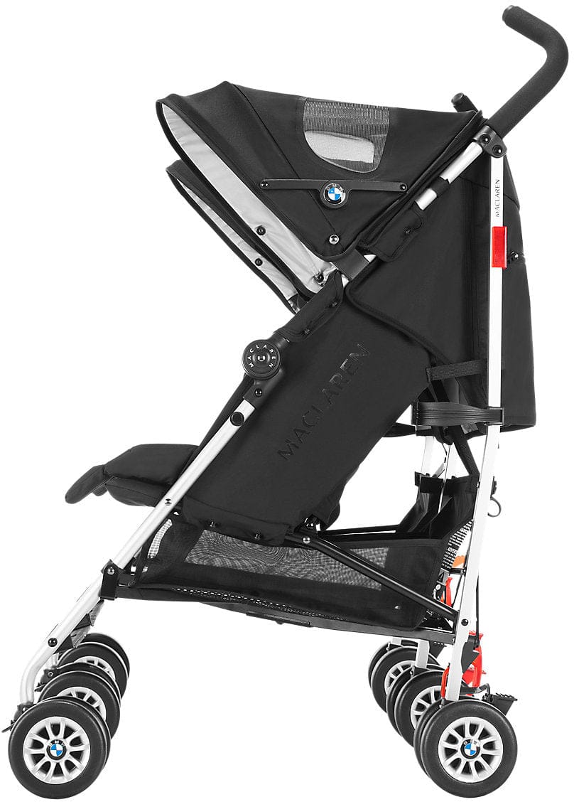 Maclaren BMW Twin Stroller - Black - WM1Y125002