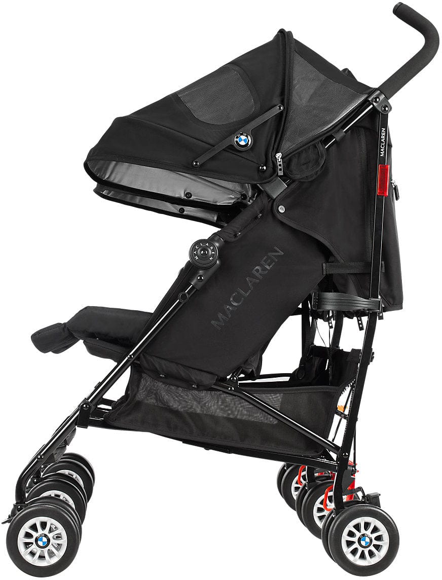 Maclaren BMW Twin Stroller - Black - WM1Y125002