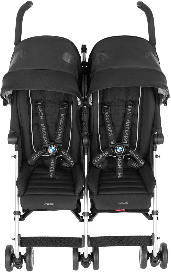 Maclaren BMW Twin Stroller - Black - WM1Y125002