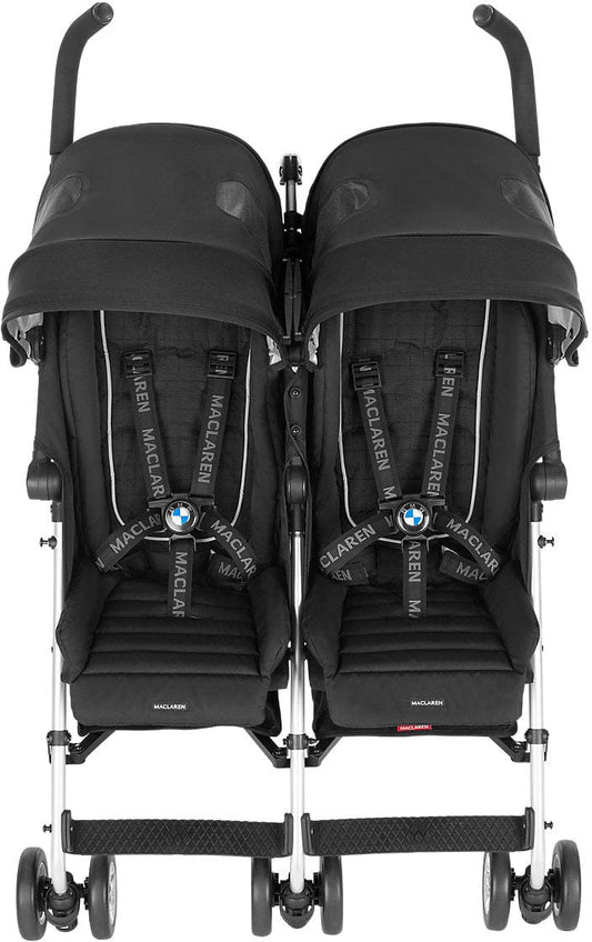 Maclaren BMW Twin Stroller - Black - WM1Y125002