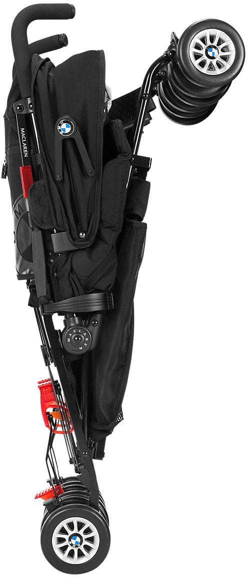 Maclaren BMW Twin Stroller - Black - WM1Y125002