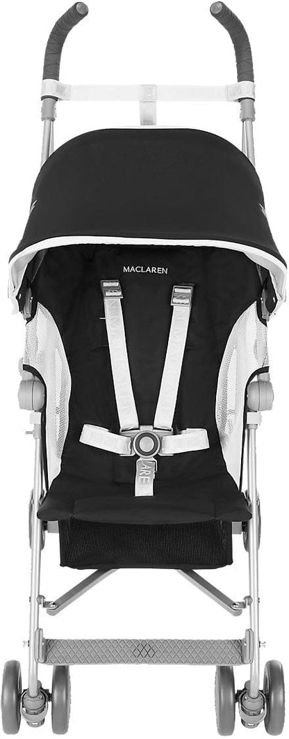 Maclaren 2016/2017 Globetrotter Umbrella Stroller - Black/White - WM1Y110292