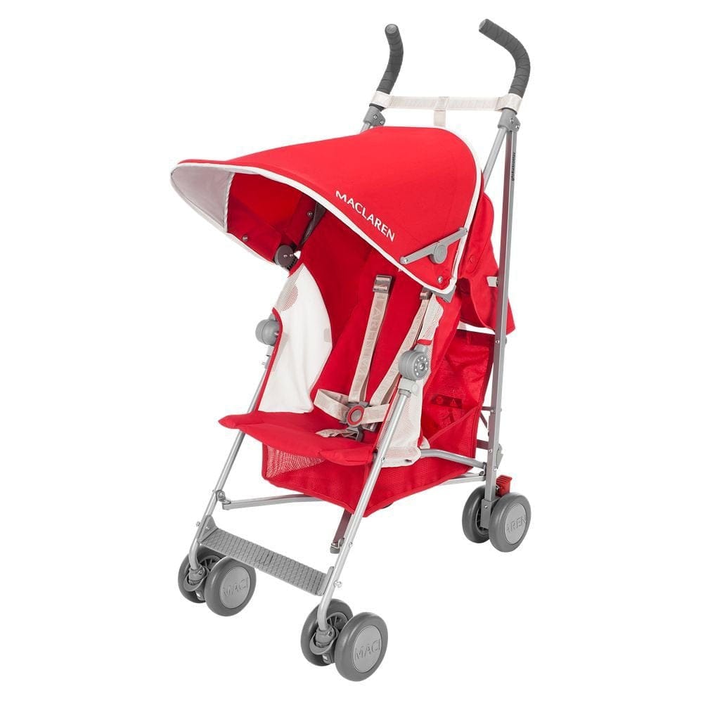 Maclaren 2016/2017 Globetrotter Umbrella Stroller - Cardinal/White - WM1Y110312