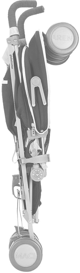 Maclaren 2016/2017 Globetrotter Umbrella Stroller - Medeival/Blue White - WM1Y110342