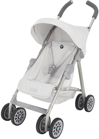 Maclaren Junior BMW Doll Stroller - Silver - TG1T025052