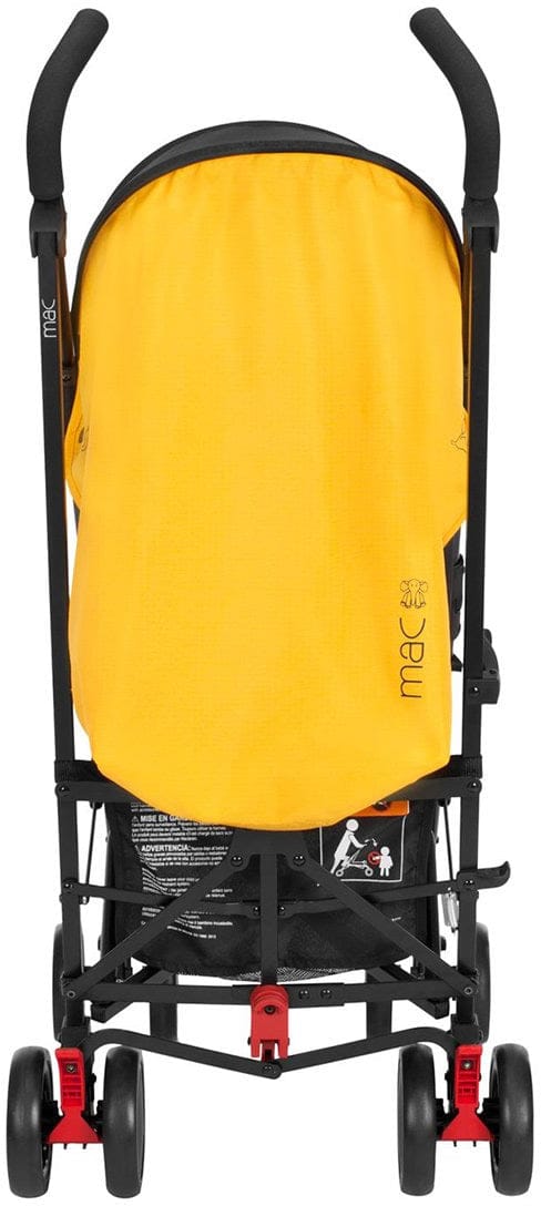 Maclaren Mac M-01 Umbrella Stroller - Black/Marigold