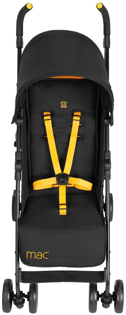 Maclaren Mac M-01 Umbrella Stroller - Black/Marigold
