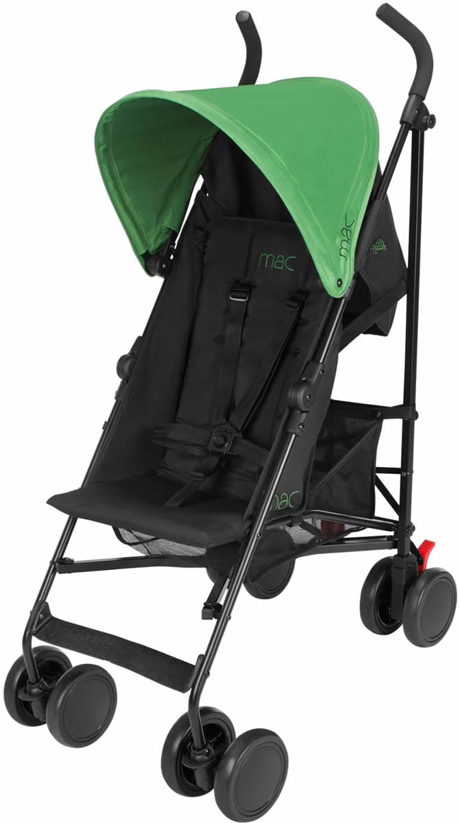 Maclaren Mac M-02 Umbrella Stroller - Black/Moss - WM1Y510982
