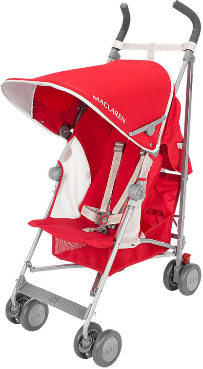 Maclaren Open Box 2016/2017 Globetrotter Stroller - Cardinal/White - WM1Y110312-OB