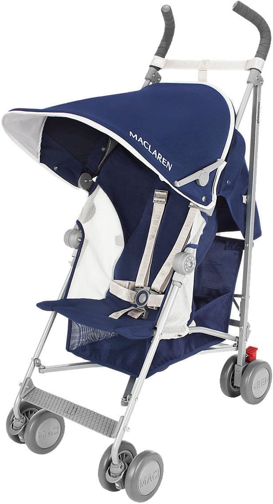 Maclaren Open Box 2016/2017 Globetrotter Stroller - Medeival/Blue White - WM1Y110342-OB