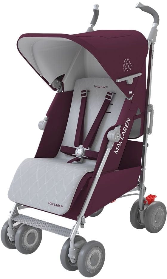 Maclaren Open Box 2016/2017 Techno XLR Stroller - Plum/Silver - WM1Y150172-OB