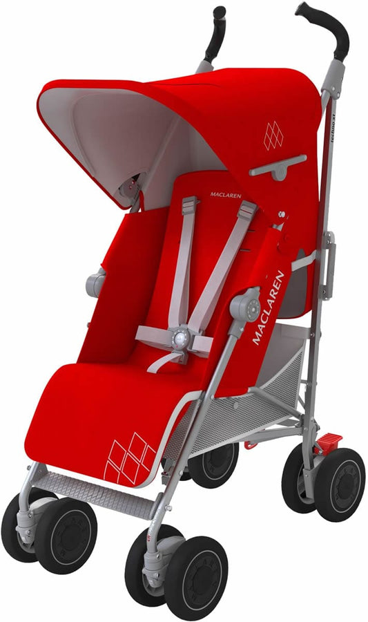 Maclaren Open Box 2016/2017 Techno XT Stroller - Cardinal/Silver - WM1Y070072-OB