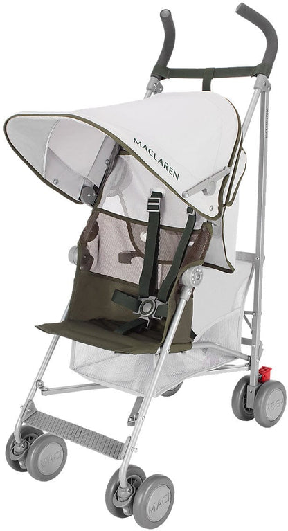 Maclaren Open Box 2016/2017 Volo Stroller - Silver/Highland Green - WM1Y010152-OB