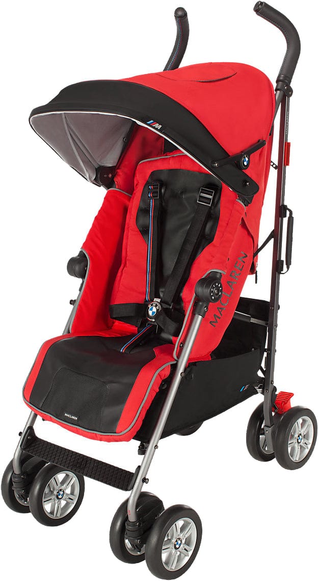 Maclaren Open Box BMW M Stroller - Crimson - WGT20182-OB
