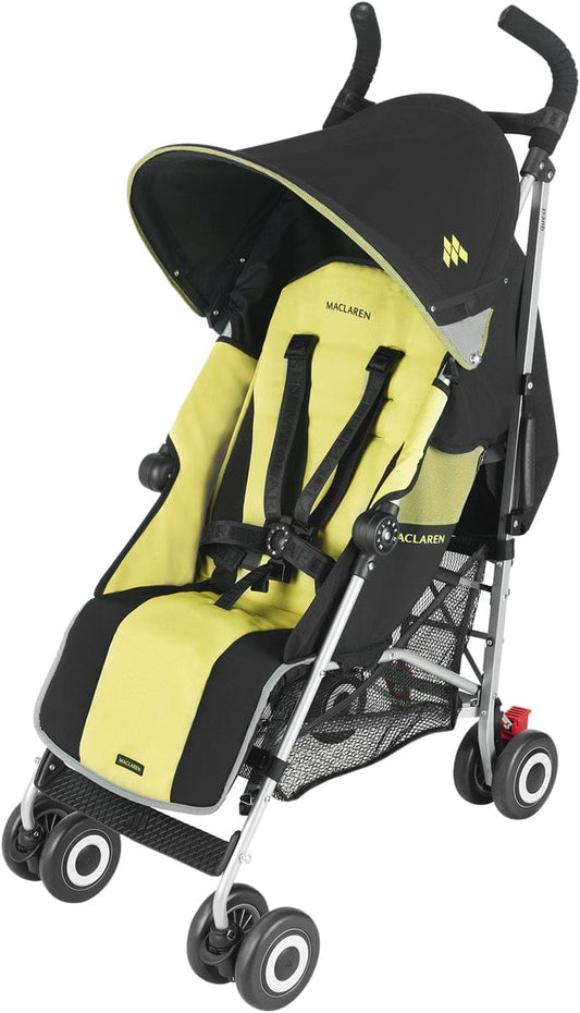 Maclaren Open Box Quest Sport Stroller - Black / Citrus Lime - WSE04202-OB