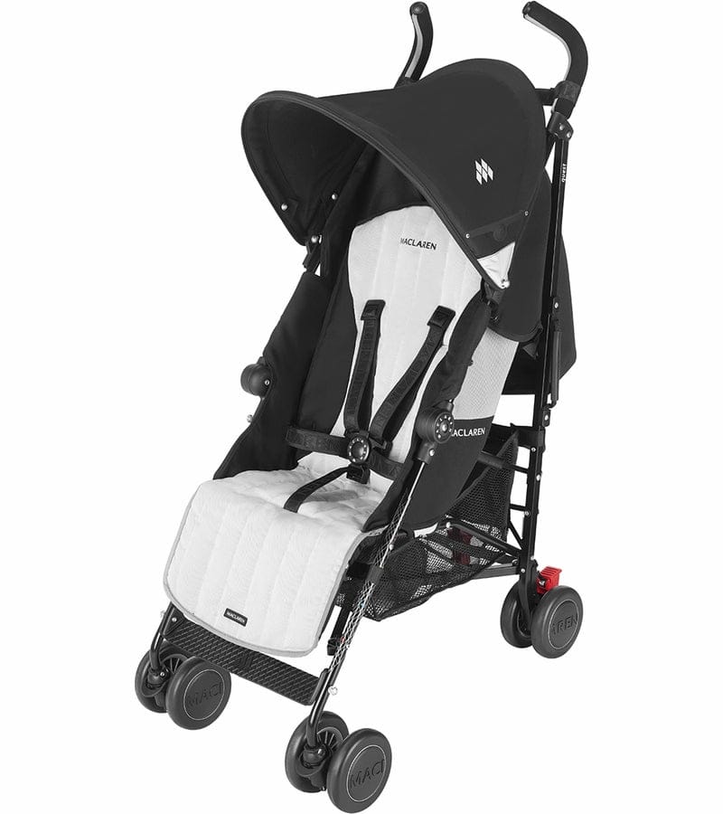 Maclaren Open Box Quest Sport Stroller - Black/Silver - WSE04022-OB