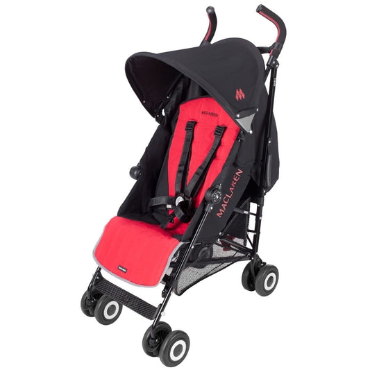 Maclaren Open Box Quest Sport Stroller - Charcoal / Coral Orange - WSE04212-OB