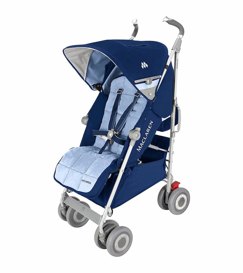 Maclaren Open Box Techno XLR Stroller - Medieval Blue/Soft Blue - WSE15052-OB