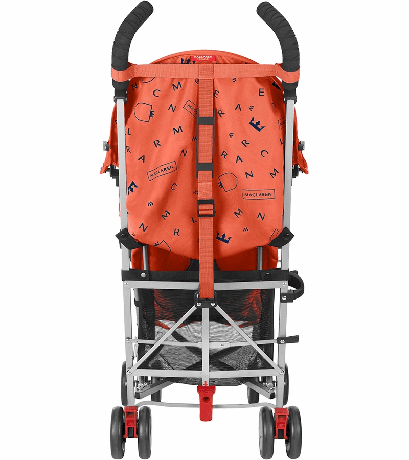 Maclaren Open Box Triumph Stroller - Burnt Orange/Medieval Blue - WSE03042-OB