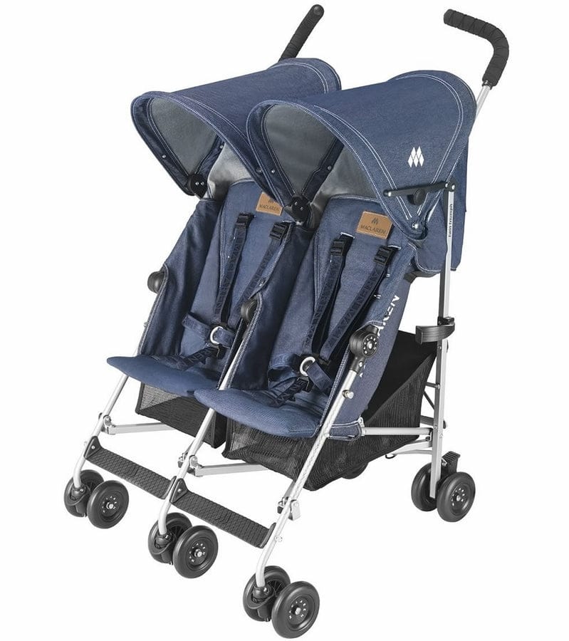Maclaren Open Box Twin Triumph - Denim - DSE12022-OB