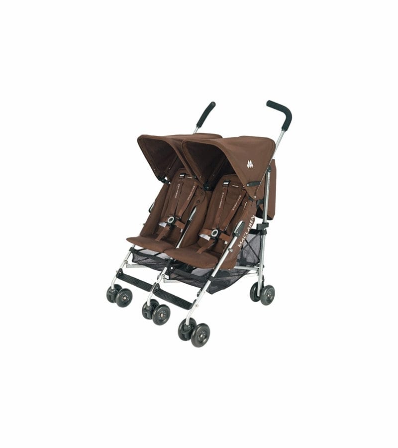 Maclaren Open Box Twin Triumph Stroller Coffee Brown - WEX14013-OB