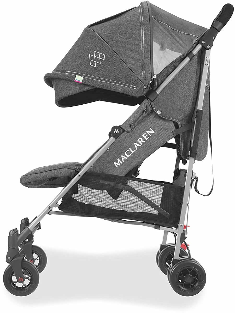 Maclaren Quest Arc Stroller - Charcoal Denim - WD1G273322