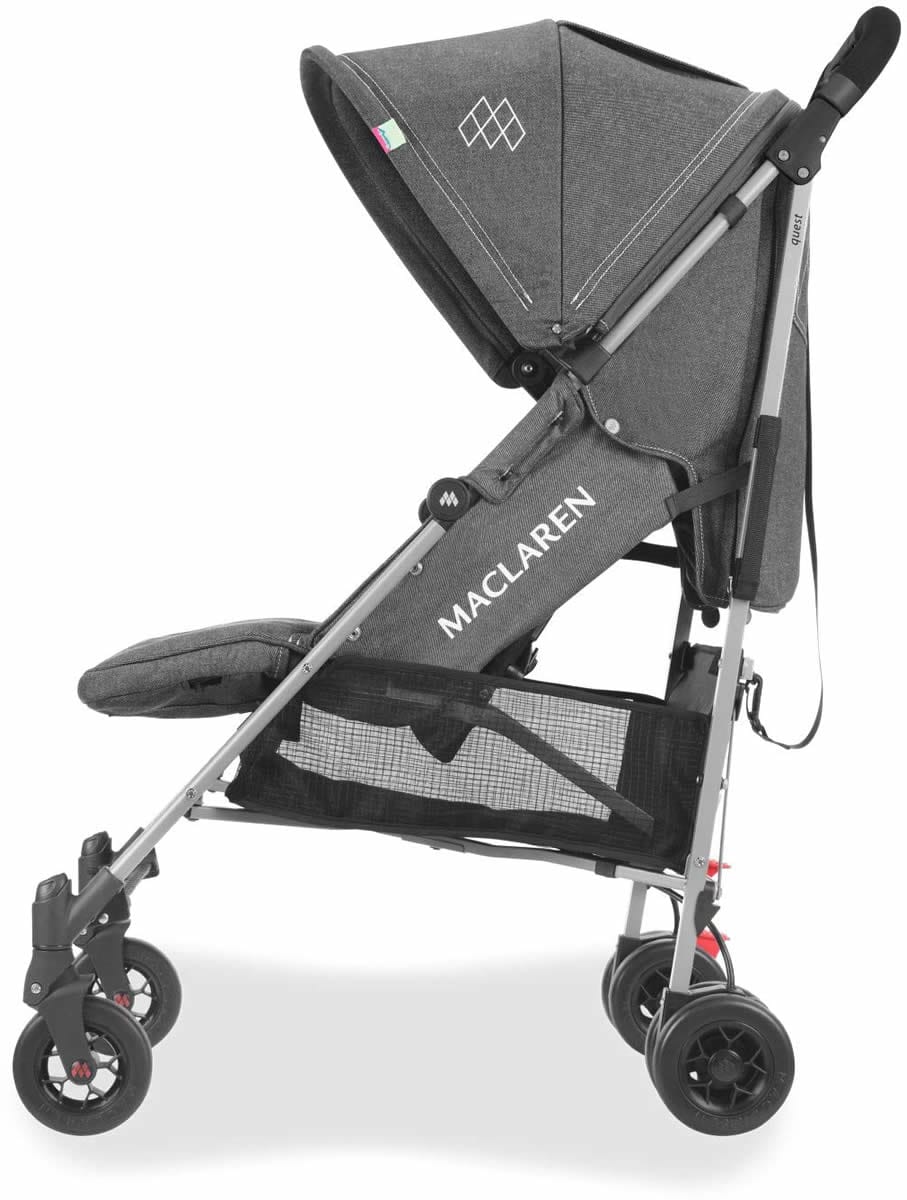 Maclaren Quest Arc Stroller - Charcoal Denim - WD1G273322