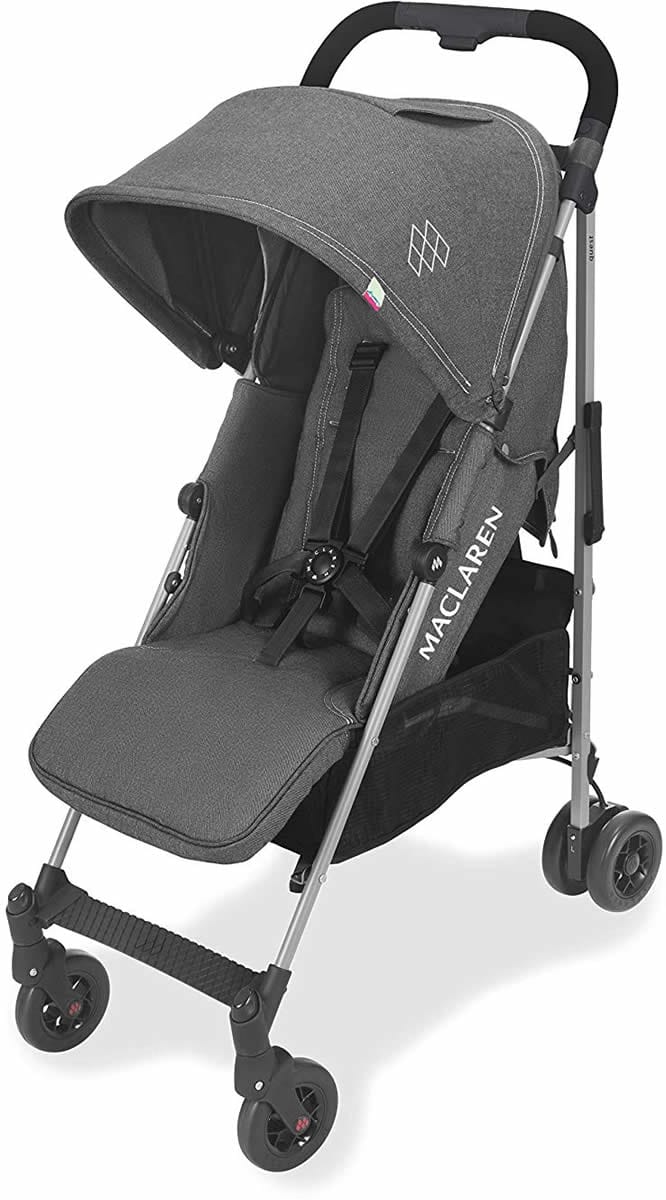 Maclaren Quest Arc Stroller - Charcoal Denim